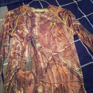 Under Armour Heat Gear Cammo long sleeved shirt